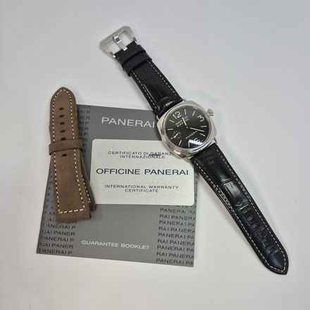  Panerai Radiomir Black Seal Open Caseback 45mm Corda 