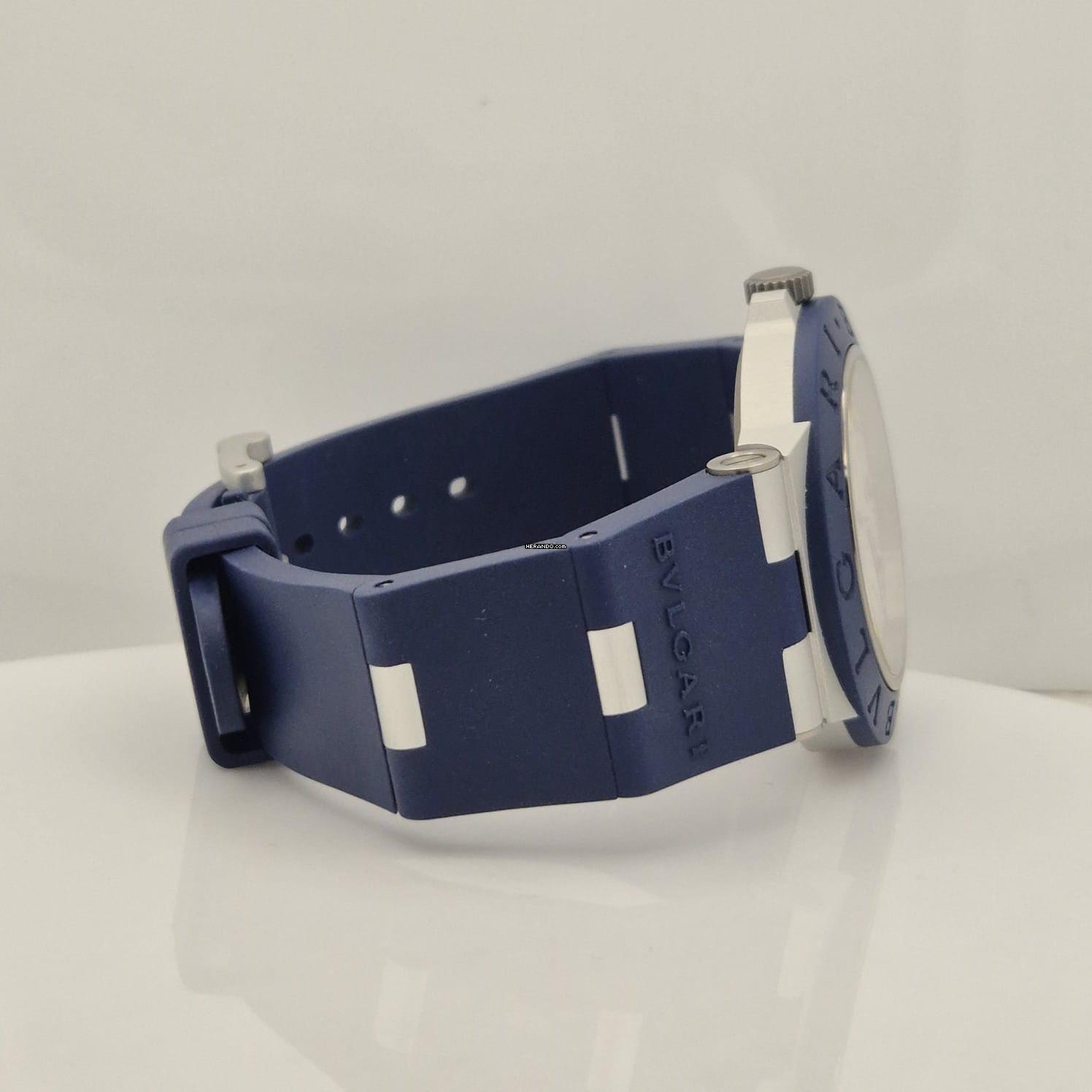 Thumbnail von Bulgari Diagono Aluminum Tricolore Limited Edition 40mm Automático Completo