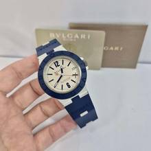 Thumbnail von Bulgari Diagono Aluminum Tricolore Limited Edition 40mm Automático Completo
