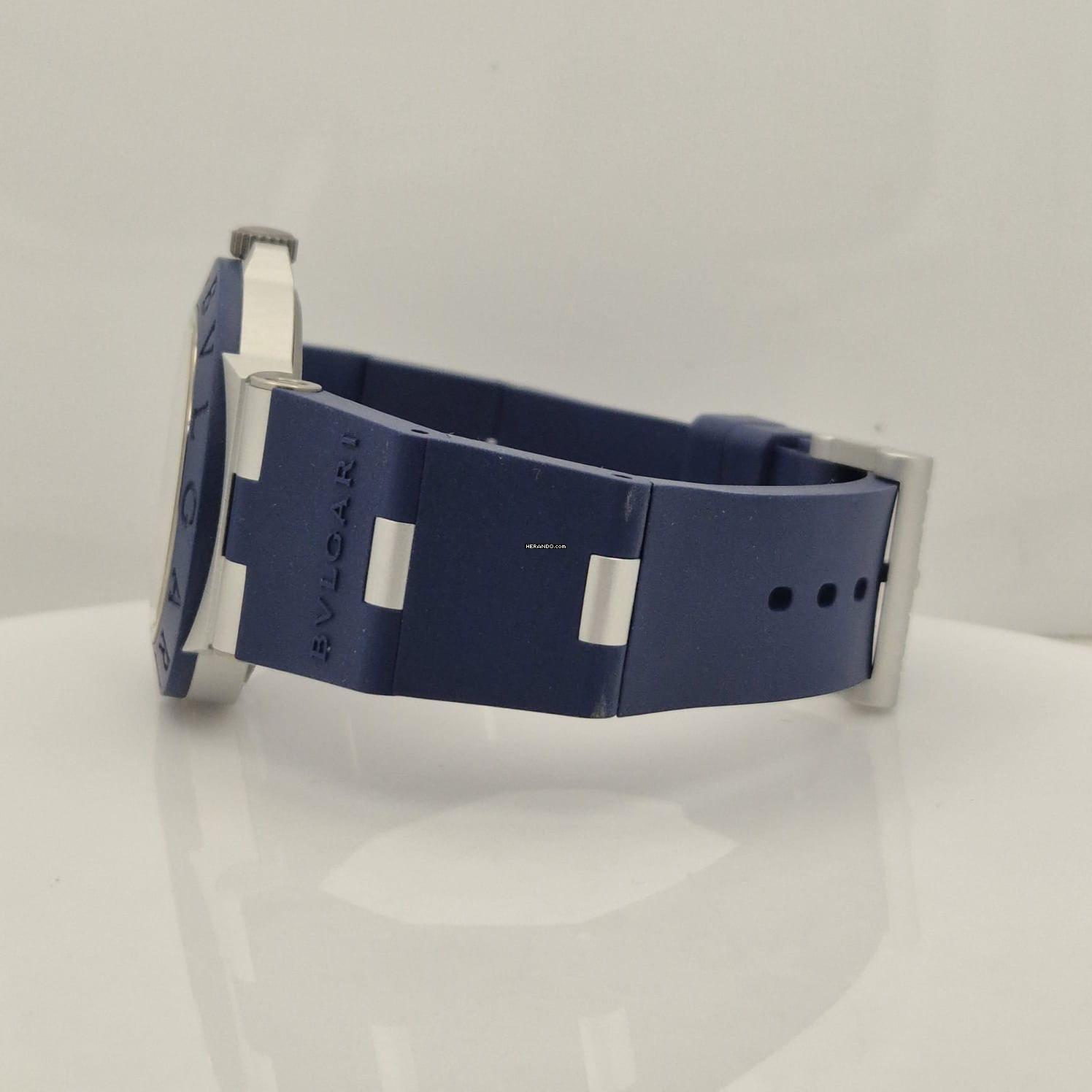 Thumbnail von Bulgari Diagono Aluminum Tricolore Limited Edition 40mm Automático Completo