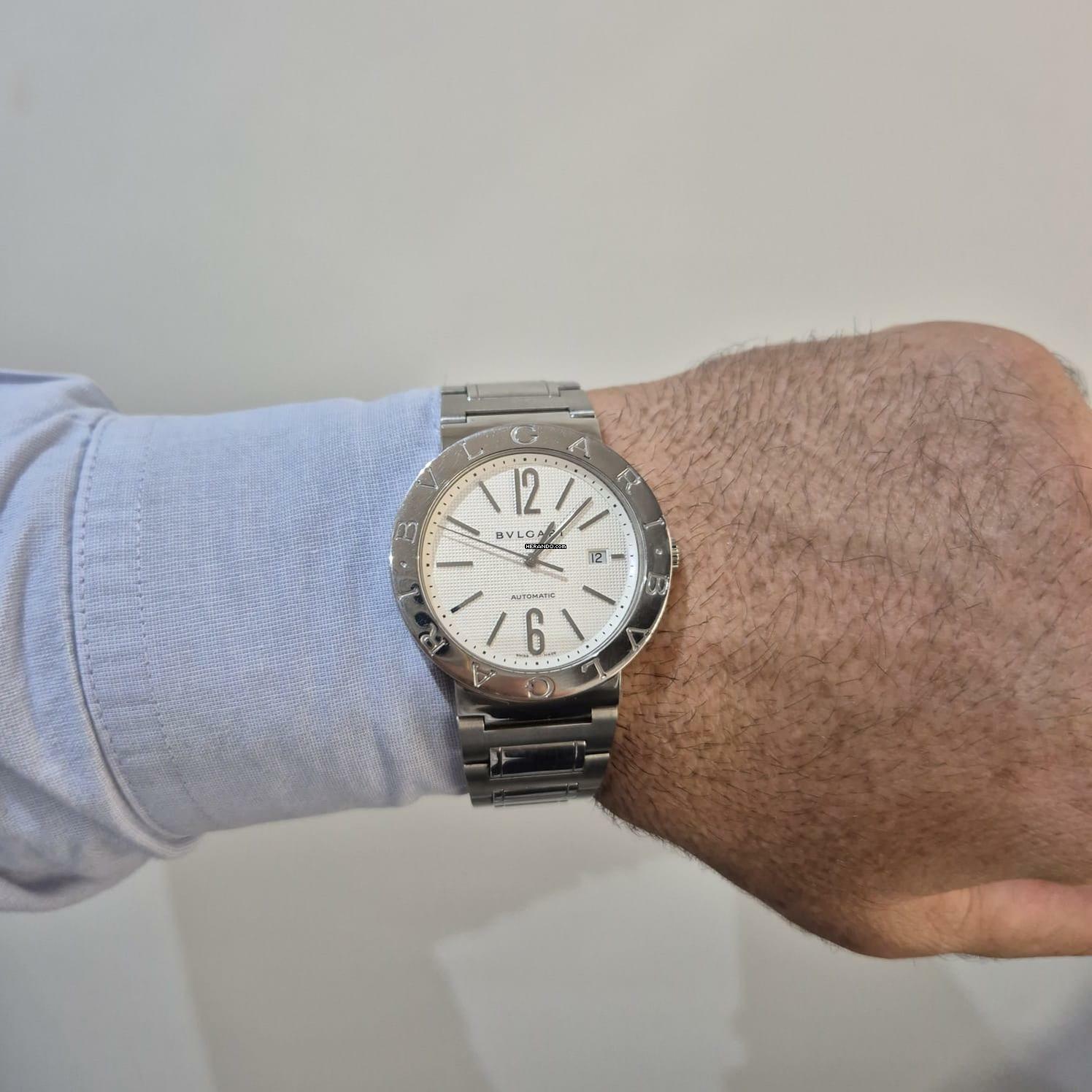 Thumbnail von Bulgari Bulgari BB42 Full Steel Automático Completo