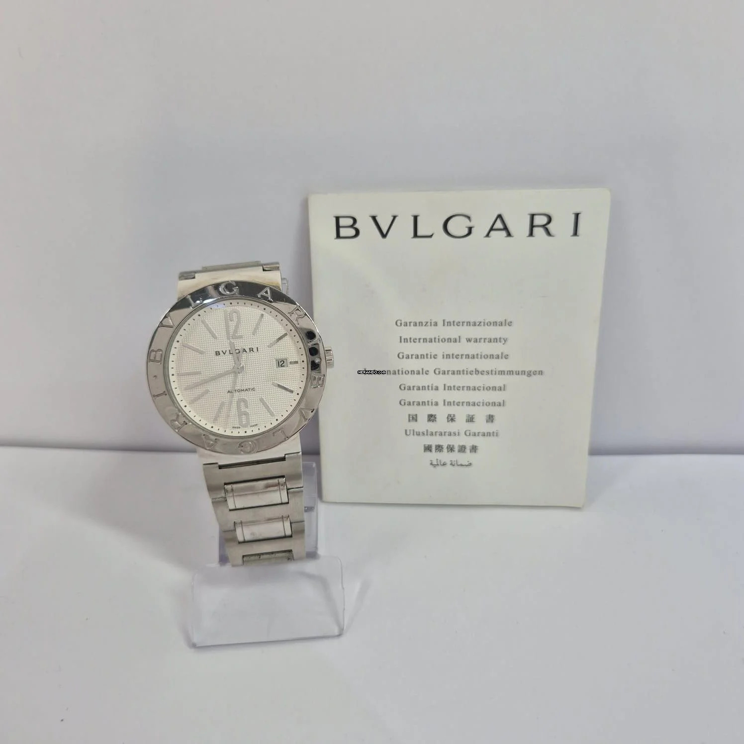 Thumbnail von Bulgari Bulgari BB42 Full Steel Automático Completo