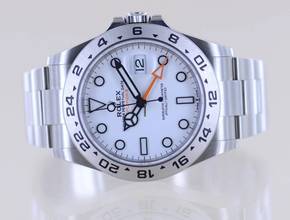 Thumbnail von Rolex Explorer II 226570 white Dial Orange Hand Top Klassiker unworn B+P