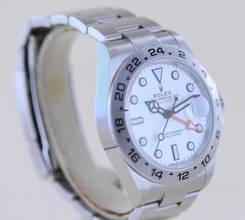 Thumbnail von Rolex Explorer II 226570 white Dial Orange Hand Top Klassiker unworn B+P