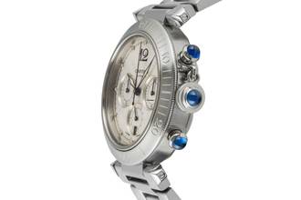 Thumbnail von Cartier Pasha Seatimer Stahl Automatik Herrenuhr Ref. W31030H3 Box