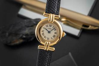 Thumbnail von Cartier Colisée must de Cartier Lady Vermeil 925 Silber Damenuhr Ref. 590002