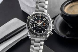 Thumbnail von Omega Seamaster Planet Ocean Chronograph 600M Co-Axial Ref. 232.30.46.51.01.001 B&P