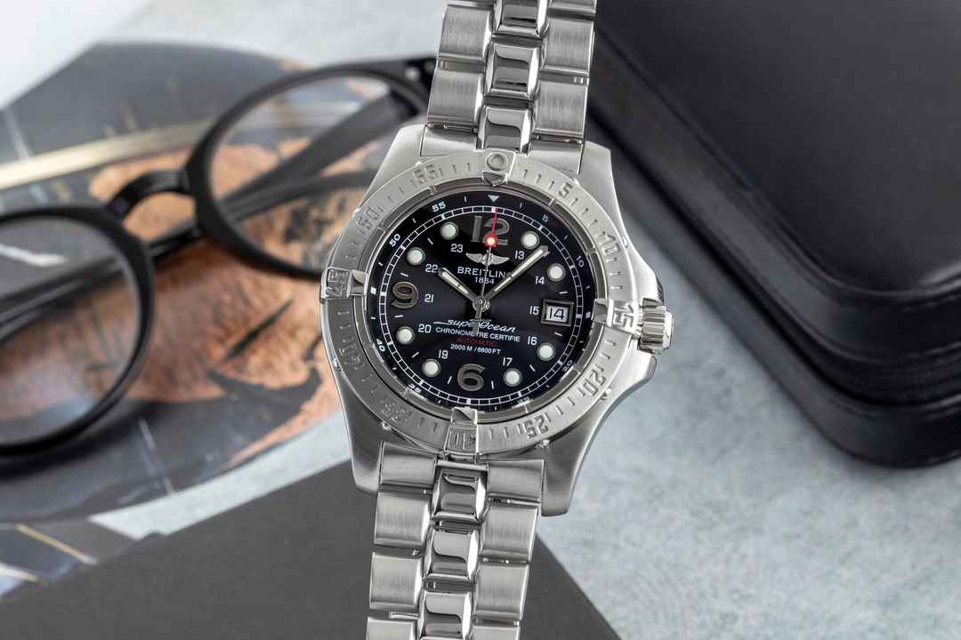  Breitling Superocean Steelfish Chronometre 2000M Steelfish Edelstahl Automatik Ref. A17390 