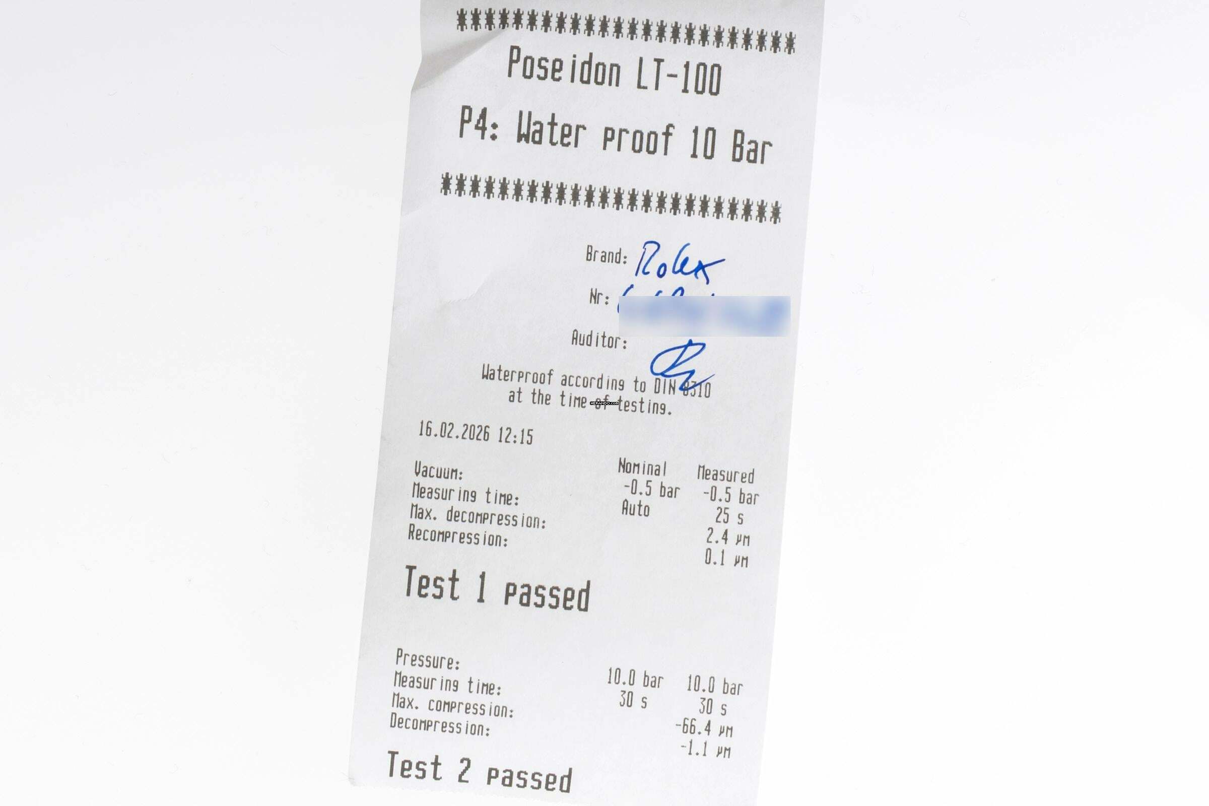 Thumbnail von Rolex Submariner (No Date) Edelstahl Automatik Herrenuhr Ref. 124060 B&P 2021