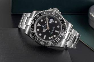 Thumbnail von Rolex GMT-Master II Oyster Edelstahl Automatik Herrenuhr Ref. 116710LN B&P 2016