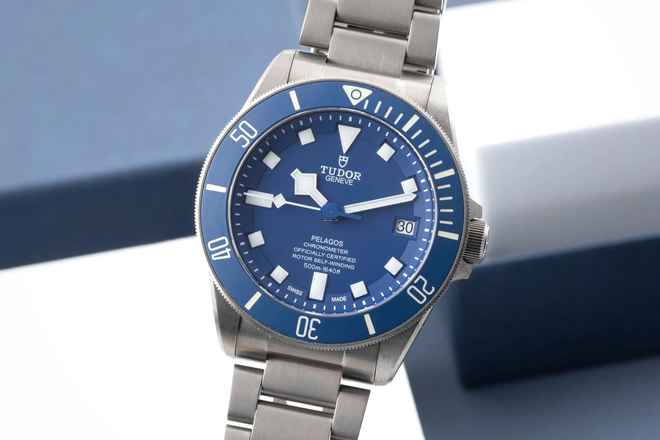  Tudor Pelagos Titan Automatik Herrenuhr Ref. M25600TB Box & Papiere 2016 