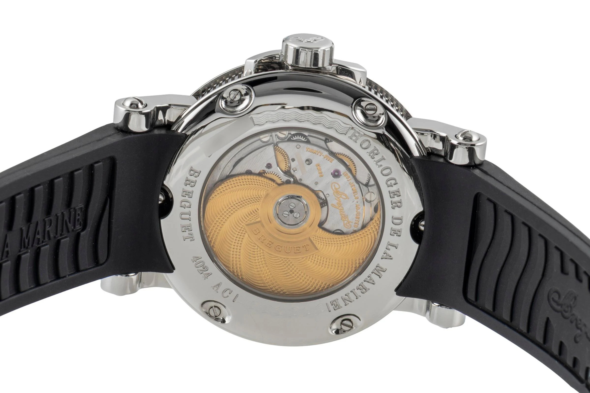 Thumbnail von Breguet Marine Big Date Automatik Stahl Ref. 5817 ST/12/SV0 Papiere 2008