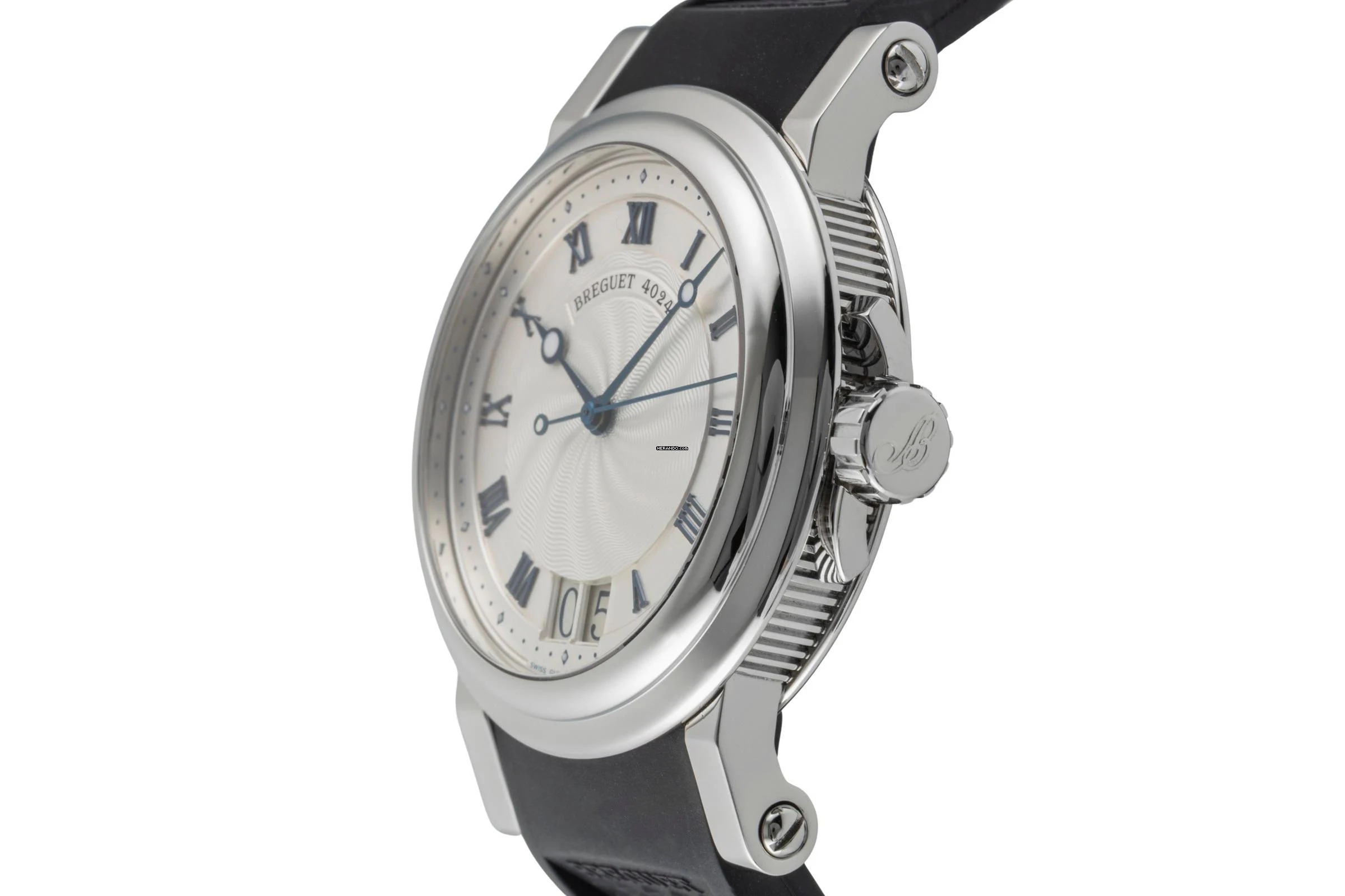 Thumbnail von Breguet Marine Big Date Automatik Stahl Ref. 5817 ST/12/SV0 Papiere 2008