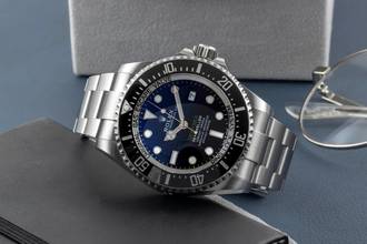 Thumbnail von Rolex Sea-Dweller Deepsea D-Blue James Cameron Edelstahl Automatik Ref. 126660