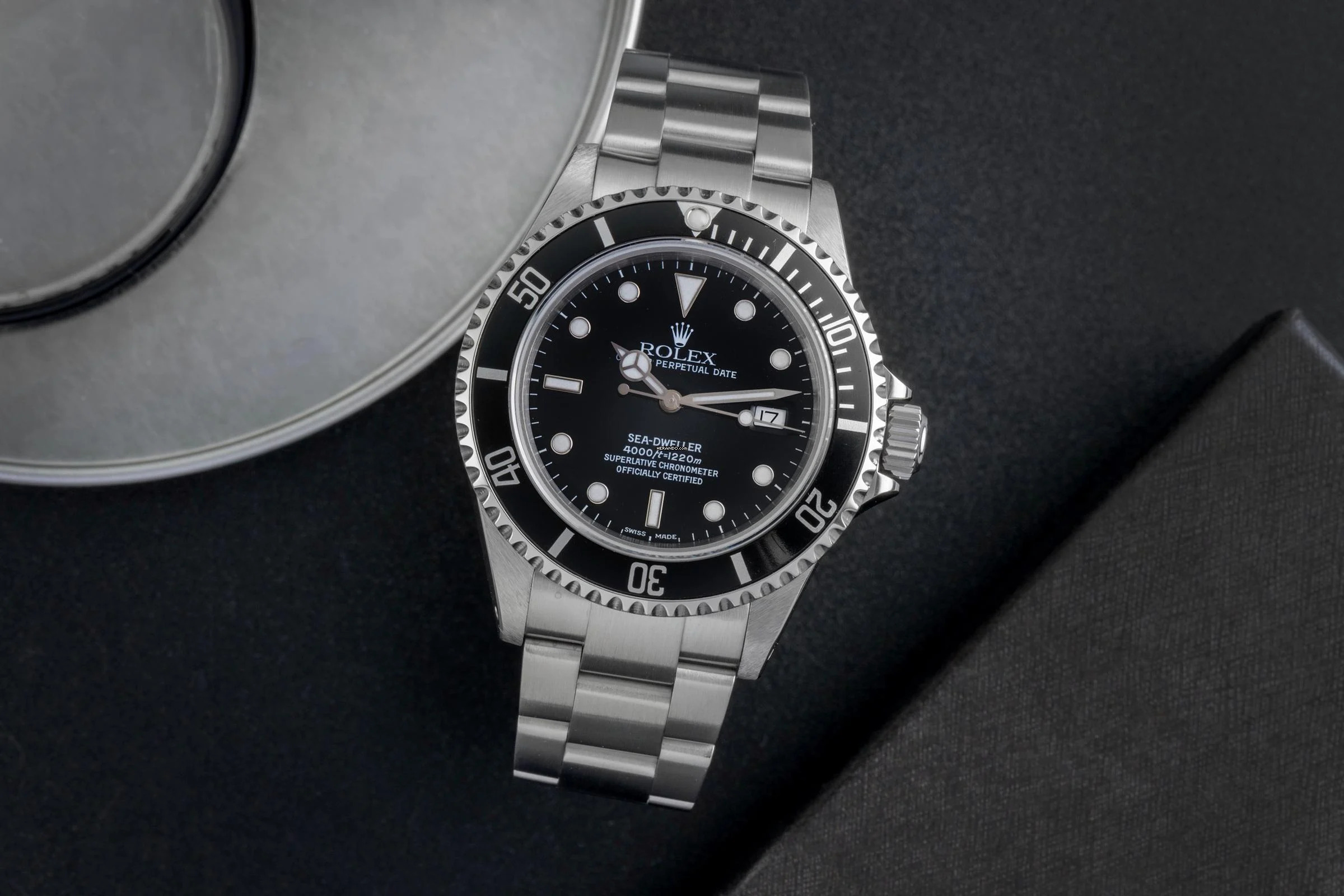  Rolex Sea-Dweller 4000 Oyster Edelstahl Automatik Herrenuhr Ref. 16600 P-Serie 