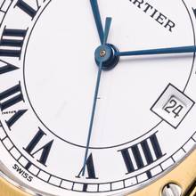 Thumbnail von Cartier Santos Octagon 30 Steel Gold – 2966 – good condition – approx. 1990