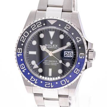  Rolex GMT-Master II Batman Oyster – 126710BLNR – like NEW – 07/2023 Full Set 