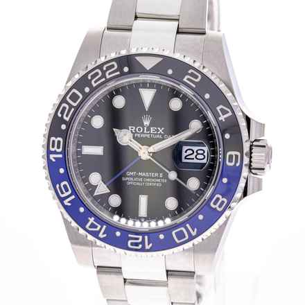  Rolex GMT-Master II Batman Oyster – 126710BLNR – like NEW – 07/2023 Full Set 