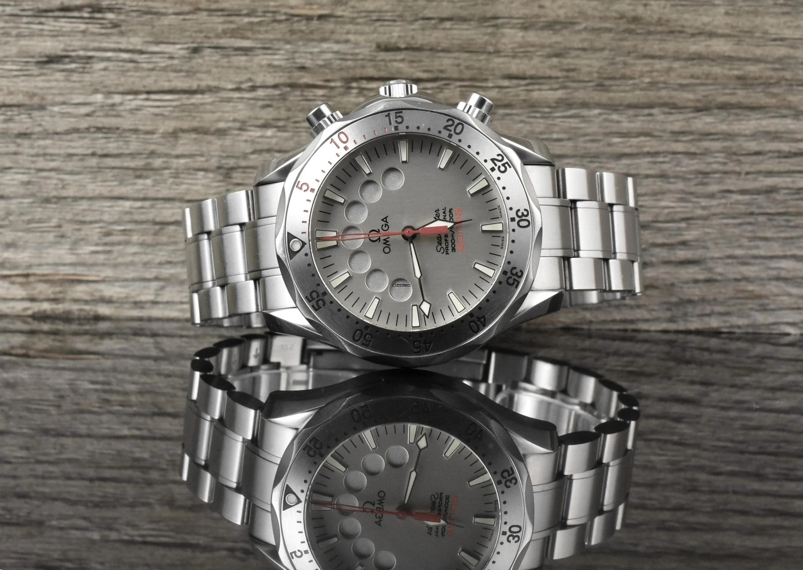 Omega Seamaster Apnea 300M Apnea Jacques Mayol 2595.30 Automatik - Vintage 2004