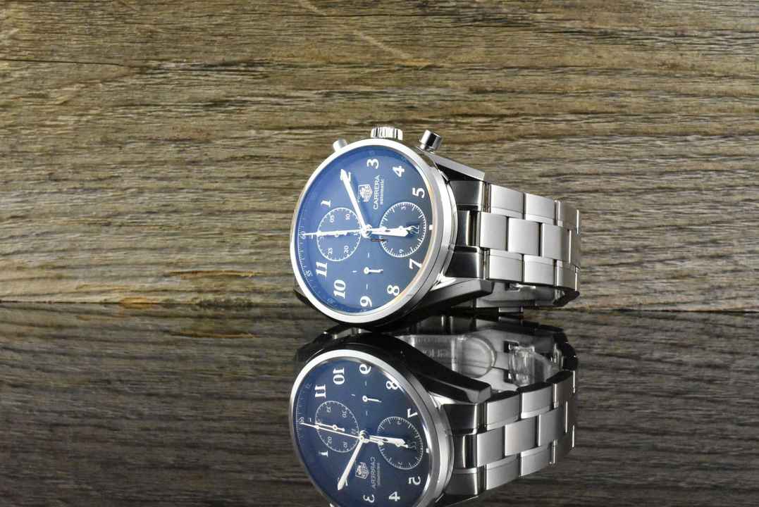  TAG Heuer Carrera Calibre 16 Heritage 41MM Automatic Black Dial - B&P 