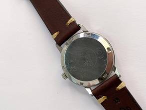 Thumbnail von Omega Genève Serviced Geneve Vintage Automatic Automatik Rare Burgundy Dial 1660163 1660163