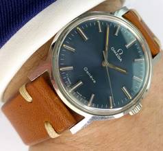Thumbnail von Omega Genève Vintage Blue Dial 135070 135070