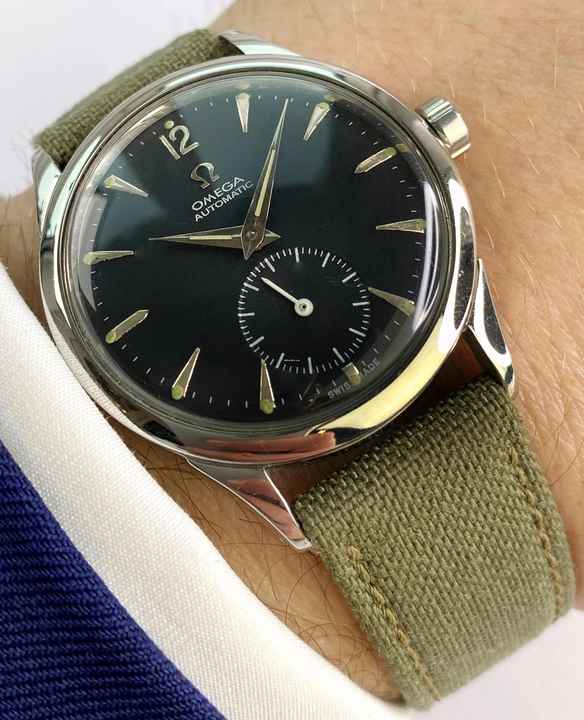  Omega Classic Vintage Automatic Automatik Black Restored Dial 
