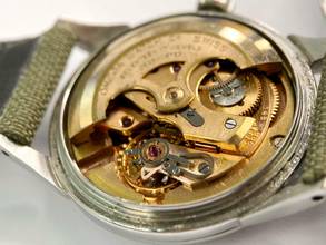 Thumbnail von Omega Classic Vintage Automatic Automatik Black Restored Dial