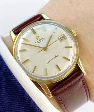  Omega Seamaster Vintage Automatic Automatik ref 166.003 no lume 166003 