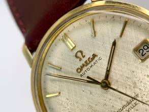 Thumbnail von Omega Seamaster DeVille Serviced Seamaster De Ville Vintage Automatic Automatik Linen Dial Date