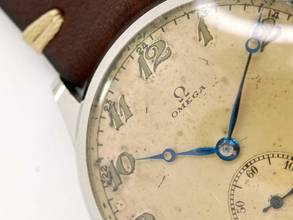 Thumbnail von Omega Classic Rare Oversize Jumbo Vintage Breguet-Numbered Dial Art Deco 37mm 9707254