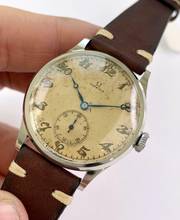 Thumbnail von Omega Classic Rare Oversize Jumbo Vintage Breguet-Numbered Dial Art Deco 37mm 9707254