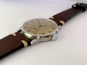 Thumbnail von Omega Classic Rare Oversize Jumbo Vintage Breguet-Numbered Dial Art Deco 37mm 9707254