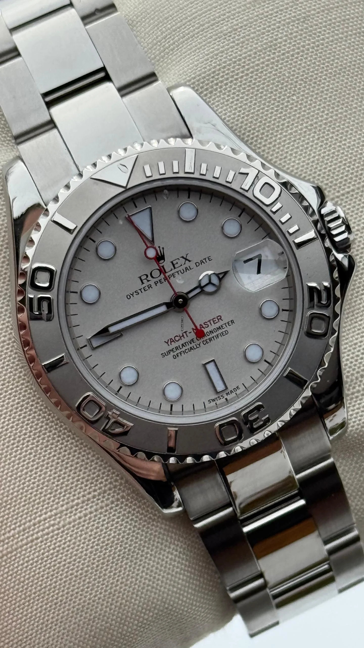 Thumbnail von Rolex Yacht-Master medium 35mm - Top condition