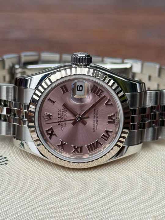  Rolex Lady-Datejust Pink dial Top condition 26mm - Superjubilee 