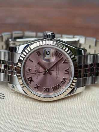  Rolex Lady-Datejust Pink dial Top condition 26mm - Superjubilee 