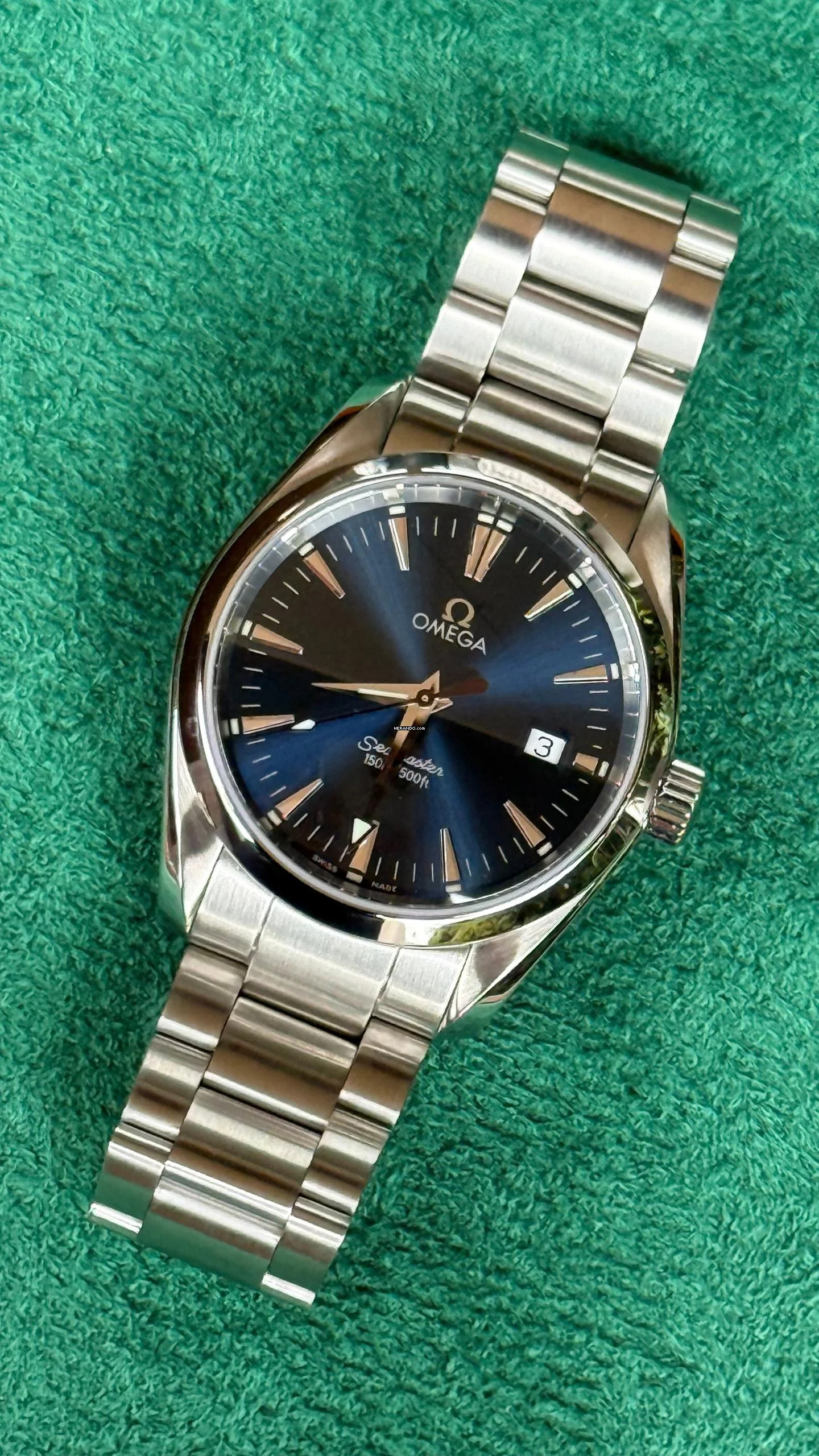 Omega Seamaster Aqua Terra Classic 36mm - blue dial