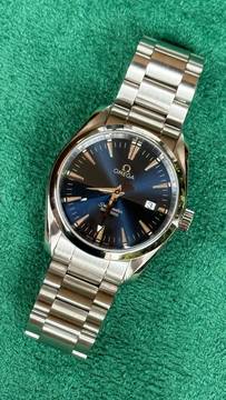 Omega Seamaster Aqua Terra Classic 36mm - blue dial 