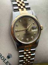 Thumbnail von Rolex Datejust 36 Big Diamond dial Top Condition