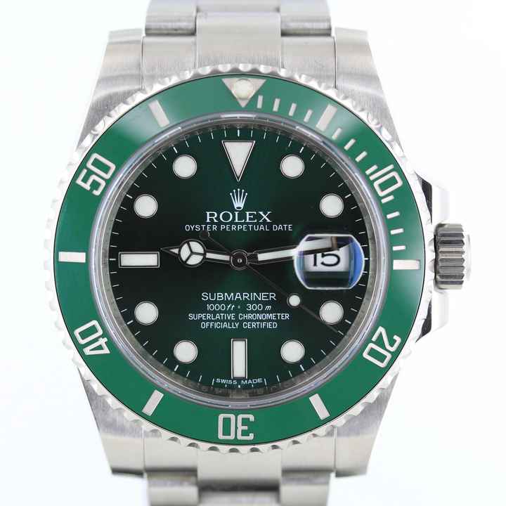  Rolex Submariner Date Hulk//Full Set//Ref. 116610LV//LC100//2012//#757 