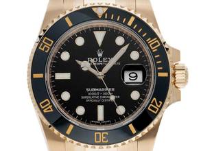 Thumbnail von Rolex Submariner Date Ref.116618LN 2017 Full Set sehr gut Vintage Submariner Date 18kt Gelbgold 215g