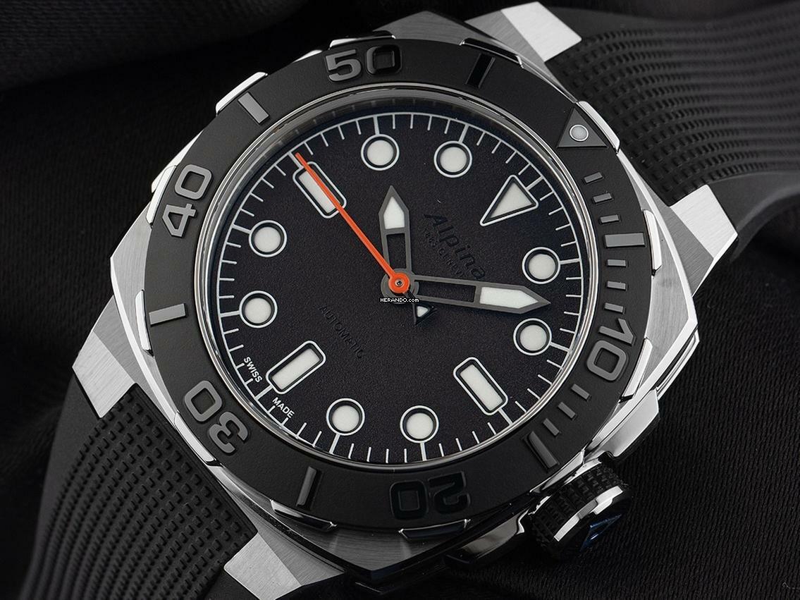 Thumbnail von Alpina Seastrong Diver Extreme Ref.AL-520G3VE6 Full Set Neu Seastrong Diver Extreme Kautschuk Faltschließe