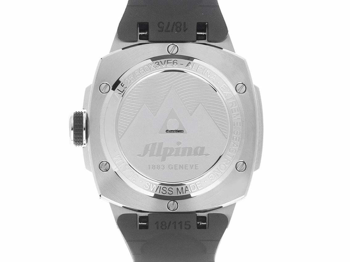 Thumbnail von Alpina Seastrong Diver Extreme Ref.AL-520G3VE6 Full Set Neu Seastrong Diver Extreme Kautschuk Faltschließe