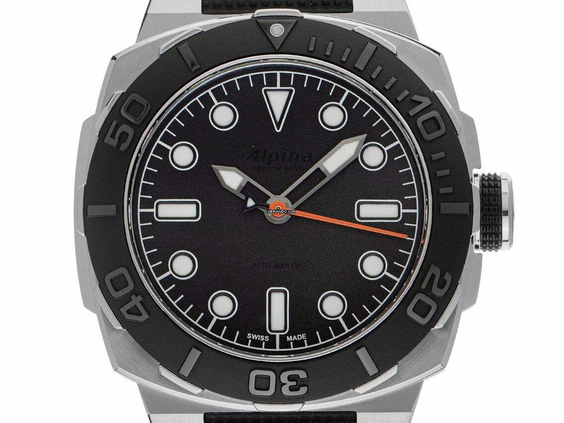 Thumbnail von Alpina Seastrong Diver Extreme Ref.AL-520G3VE6 Full Set Neu Seastrong Diver Extreme Kautschuk Faltschließe