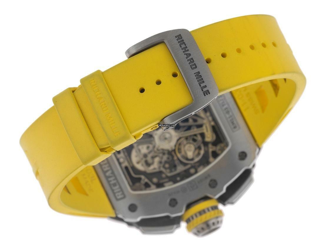 Thumbnail von Richard Mille RM 011 Ref.RM11-03.TI 2019 Full Set wie Neu RM11-03.TI Titan Kautschuk Faltschließe