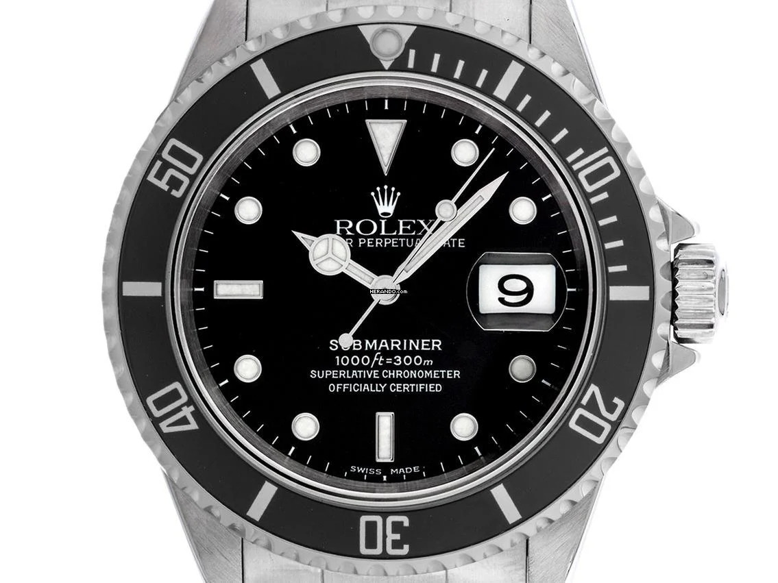  Rolex Submariner Date Ref.16610 1998 Full Set sehr gut Vintage Submariner Date 