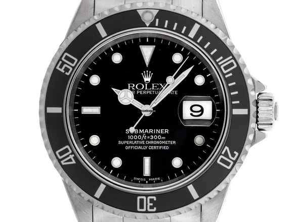  Rolex Submariner Date Ref.16610 1998 Full Set sehr gut Vintage Submariner Date 