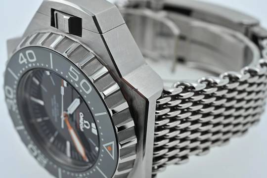  Omega Seamaster PloProf 1200 M 22790552101001 Mesh Bracelet Titanium 
