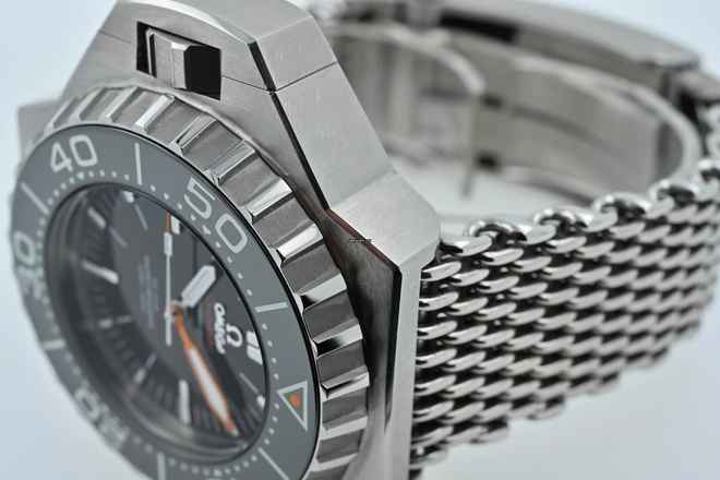 Omega Seamaster PloProf 1200 M 22790552101001 Mesh Bracelet Titanium 