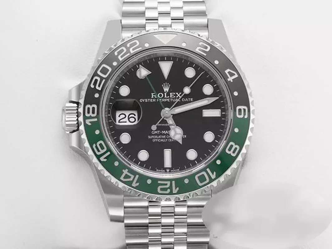  Rolex GMT-Master II 126720vtnr 2025 Edelstahl Automatik Stahl Stainless Steel Chronometer Oyster Jubilé-band Black Dial 